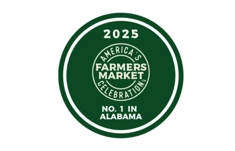 Voted #1 Farmers Market in the State of Alabama by America's Farmland Trust